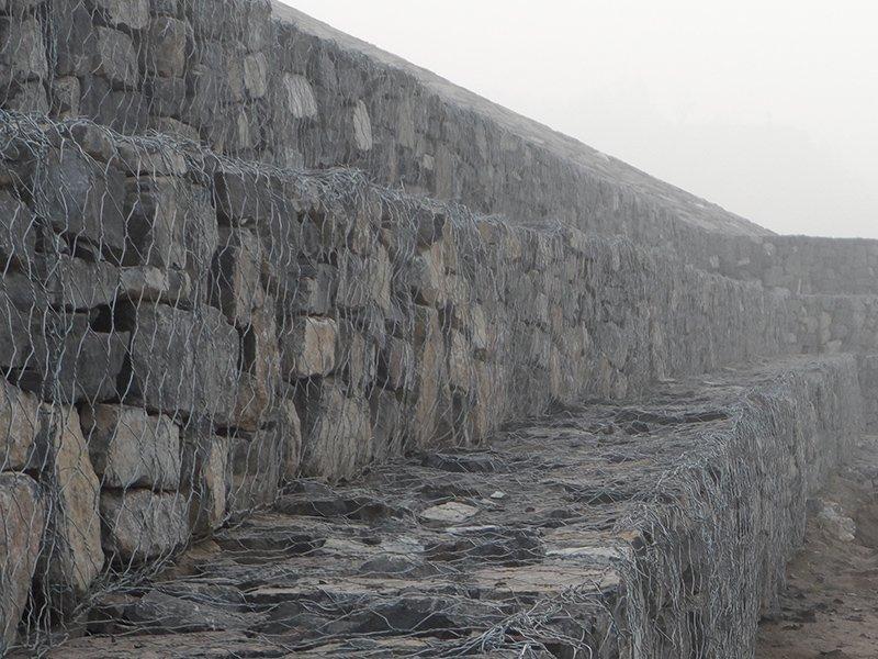 河南省焦作市南水北調格賓石籠改造應用 河南省焦作市南水北調格賓石籠改造應用