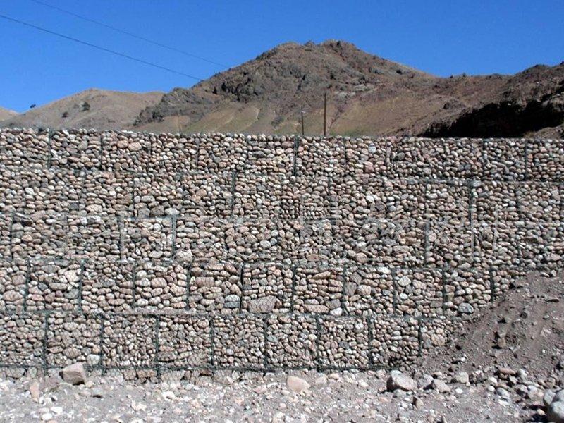 湖南省荊門市區河道治理格賓網改造應用 湖南省荊門市區河道治理格賓網改造應用